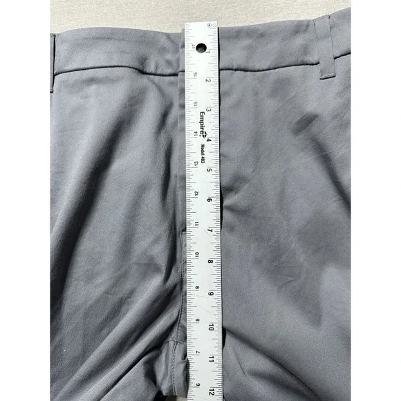 Birddogs Pants Mens 34x32 Grey Performance Stretch Preppy Chino Golf - Picture 7 of 8
